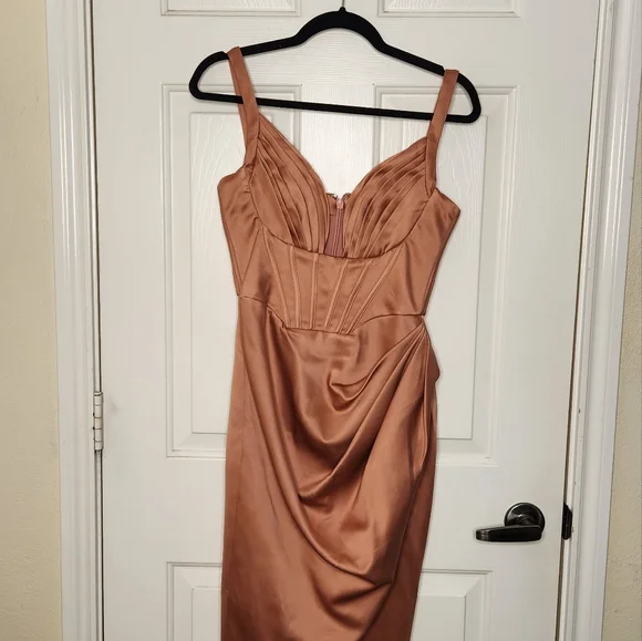 open lace back dress Ever-Pretty Plus Size Chiffon Knee-Length Ruffles Sleeve Pleated A-Line Summer Formal Wedding Guest Dress